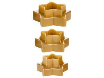 Формочки двосторонні зірки DELICIA 6 розмірів 49914