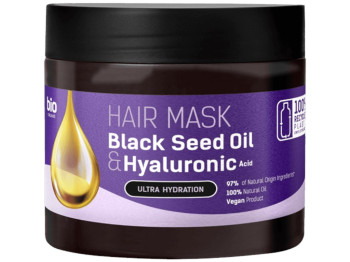 Маска для волос Bio Naturell, с маслом черного тмина и гиалуроновой кислотой, 295мл