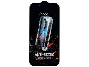 Защитное стекло Hoco G10 HD Anti-static for Apple Iphone 14 Pro Max 25 шт Цвет Чёрный