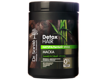 Маска для волосся Dr.Sante Detox hair живлення і зміцнення 1л