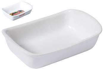 Форма Pyrex Supreme white, 22х15см, керамическая, прямоугольная, 3426470277303