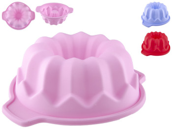 Форма силиконовая для кексов Stenson "Mini Cake" 16х13,5х4,8см