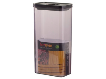Контейнер Herevin Canister-Vacuum Lid-Black, вакумная крышка, 3л, 8699038120808