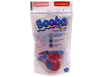 Капсулы для стирки гелевые двухкамерные Booba DuoCaps Color для цветного 10х18г