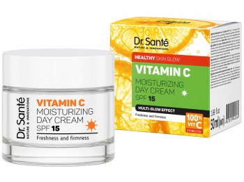 Крем для лица Dr.Sante Vitamin C, дневной антивозрастной, с витамином C, SPF15, 50мл