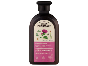 Бальзам-кондиционер для волос Green Pharmacy, с репейным маслом и протеинами пшеницы, 300мл