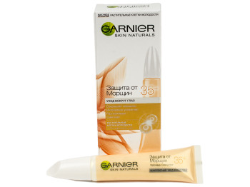 Крем для шкіри навколо очей Garnier Skin Naturals "Захист від зморшок" 35+ 15мл