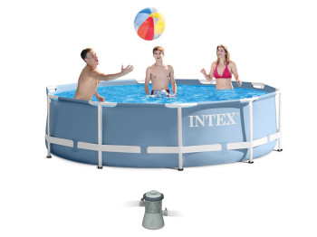 Бассейн каркасный круглый Prism Frame. Intex 26702