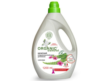 Органічний кондиціонер-ополіскувач для білизни "Organic Control" з алое вера 1200мл