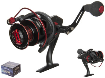 Катушка Sams Fish Leader 4000 4+1bb металлическая шпуля, обороты 5.2:1