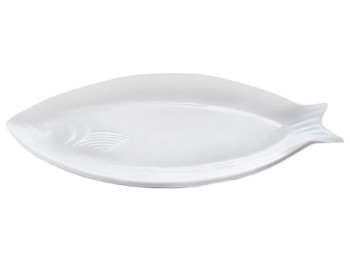 Блюдо Рыбка, фарфор, 41x18,5см