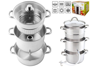 Соковарка Maestro Rainbow нерж. сталь, многосл. термоаккумулирующее дно, все типы плит 8/2,5/4,5л