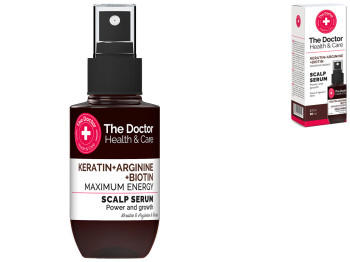 Сыворотка для волос The Doctor Health&Care Keratin + Arginine + Biotin Максимум энергии, 89мл