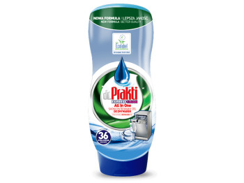 Гель для посудомийної машини Dr. Prakti Express Clean All in One, 720мл