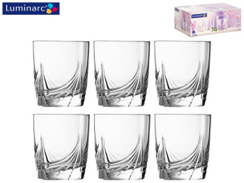 Стаканы стеклянные Luminarc "Ascot" 300мл (цена за набор 6шт) 11636