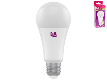 Лампа світлодіодна стандартна ELM Led 18-0135 A67 20W цоколь-Е27-стандарт, тепле біле світло