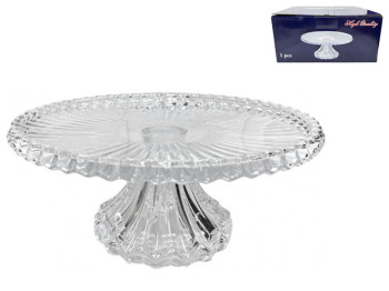 Подставка для торта и сладостей на ножке, 27см