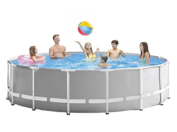 Бассейн каркасный круглый Prism Frame. Intex 26726