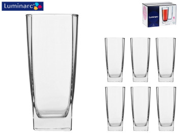 Стаканы стеклянные Luminarc "Sterling" высокие 330мл (цена за набор 6шт) 10479