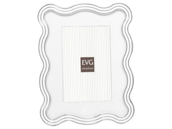 Фоторамка EVG Onix, настільна, метал, 15x20см, 17,1x22,5x1,5см, колір білий