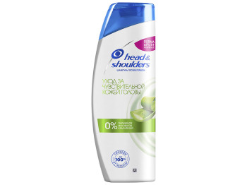 Шампунь против перхоти Head&Shoulders Уход за чувствительной кожей головы 400мл