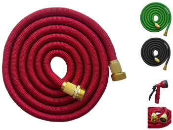 Поливний шланг із розпилювачем Magic Garden Hose, розтягується від 7,5м м