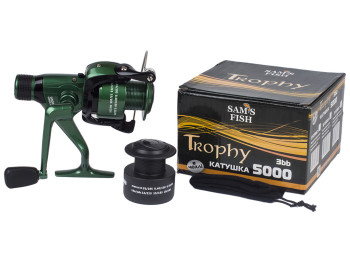 Катушка Sams Fish Trophy 5000 3bb, пластиковая шпуля