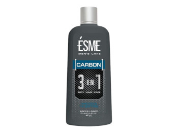 Гель-шампунь Esme Carbon, для мужчин, питание и очищение, 400 г