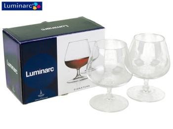 Набор бокалов для коньяка Luminarc "Signature" 410мл (цена за набор 2 шт) 28955