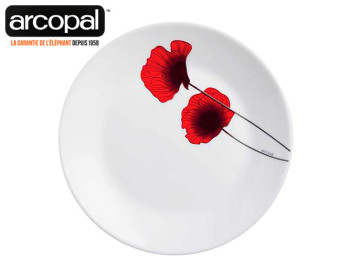 Тарелка десертная стеклокерамическая Arcopal Bertille 18см 39718