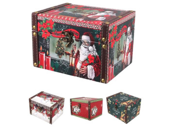 Шкатулка для украшений новогодняя M, 24x17x9см