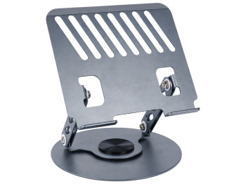 Підставка для ноутбука Hoco DH21 Leader, складана, 360 °, 7-14 дюйма, пластик, 60×30мм, колір сірий