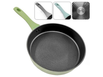 Сковорода литая мрамор Megastone инд.дно, 28x6см