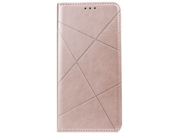 Чехол-книжка Business Leather для Realme GT2 Цвет Розовый