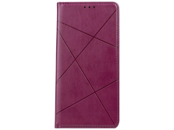 Чохол-книжка Business Leather для Realme GT2 Pro Колір Бордо