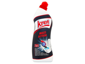 Гель для чищення унітазу Kret Multi action 7в1, 750мл 