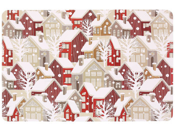 Салфетка сервировочная (плейсмат) Happy holidays, 43x28см