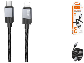 Кабель USB Hoco X110 Type-C to Lightning PD27W Колір Чорний