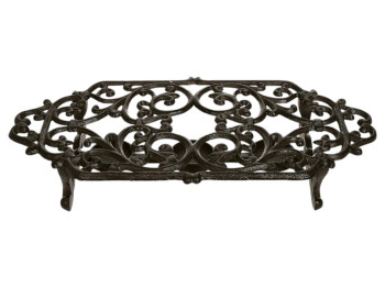 Подставка под горячее, чугун, 35×17×6см, цвет коричневый