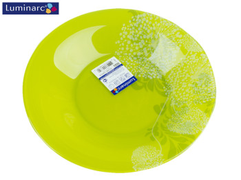 Тарілка супова Luminarc "Piume Green" 21см 48740