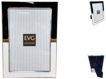 Фоторамка EVG Onix, 10x15см, чорно-біла, 6900068846418