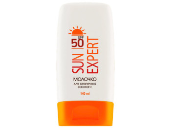 Молочко для безопасного загара Sun Expert, SPF-50, 140мл