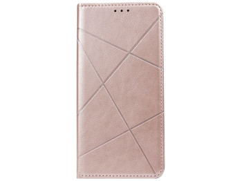 Чохол-книжка Business Leather для Realme C11 (2021) Колір Рожевий