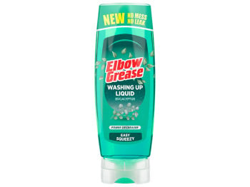 Концентрированное средство для мытья посуды Elbow Grease Washing Up Liquid Eucalyptus, 450 мл