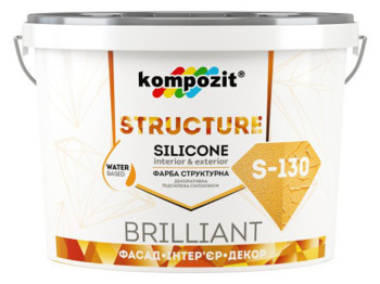 Фарба структУрна сміттєва Kompozit Structure S130 14кг (Композит Структура С130)