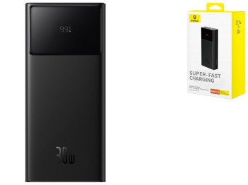 Power Bank OS-Baseus Star-Lord 30W 20000 mAh Cluster Black (P10022904113-00) Цвет Черный