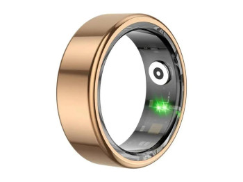 Смарт-кольцо XO Smart Ring RS01 размер 10, Bluetooth 5.1, 18mAh, защита 5 АТМ, цвет золотой