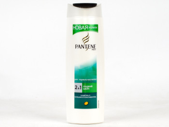 Шампунь і бальзам Pantene pro-v "Гладкий шовк 2 в 1" для нормального волосся 400мл