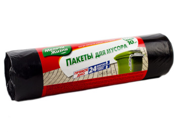 Мусорные пакеты 160л "Мелочи Жизни" 10шт