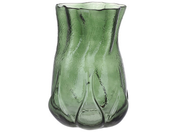 Ваза Бутон Троянди, 23,5см, колір - темно-зелений